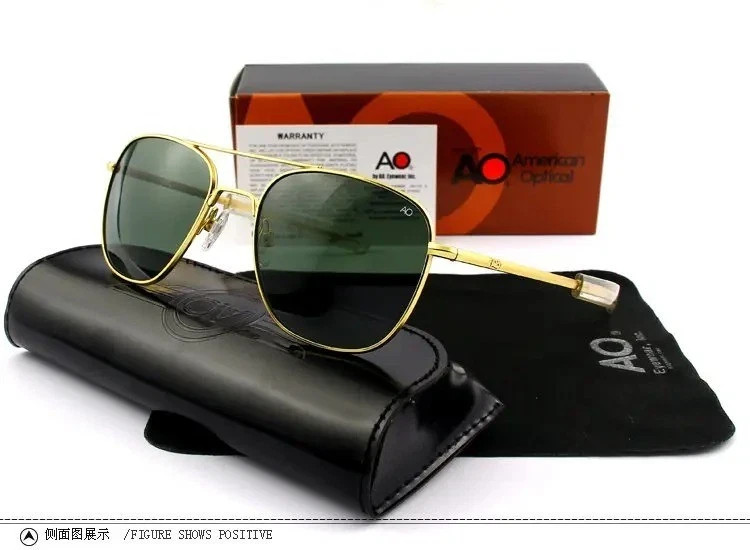 Ao Aviation Sunglasses Men Original American Optical Glass Ao Aviation Sunglasses Men Original American Optical Glass