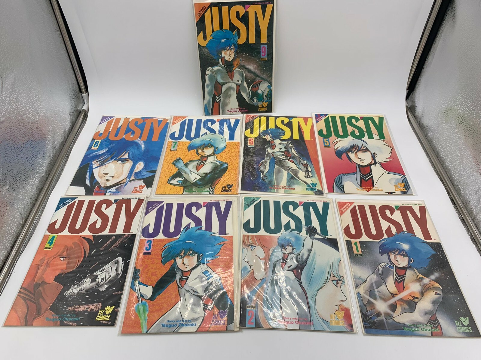 Lot of 9 Justy Comics, Viz Comics Lot of 9 Justy Comics, Viz Comics