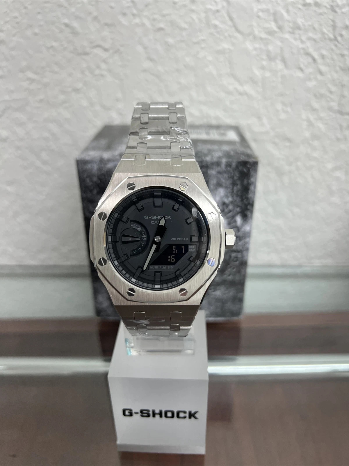 New Casio G-Shock GA2100 Steel Casio Oak AP Royal Oak Style Limited Edition New Casio G-Shock GA2100 Steel Casio Oak AP Royal Oak Style Limited Edition