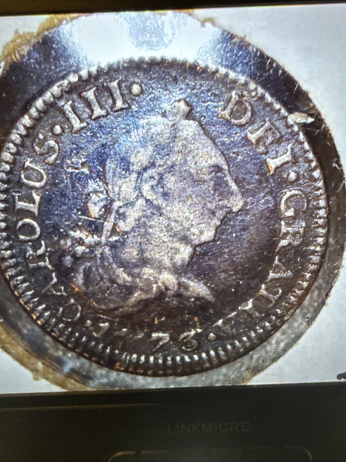 1773 1/2 Reale Mexico Silver Beautiful Condition 1773 1/2 Reale Mexico Silver Beautiful Condition