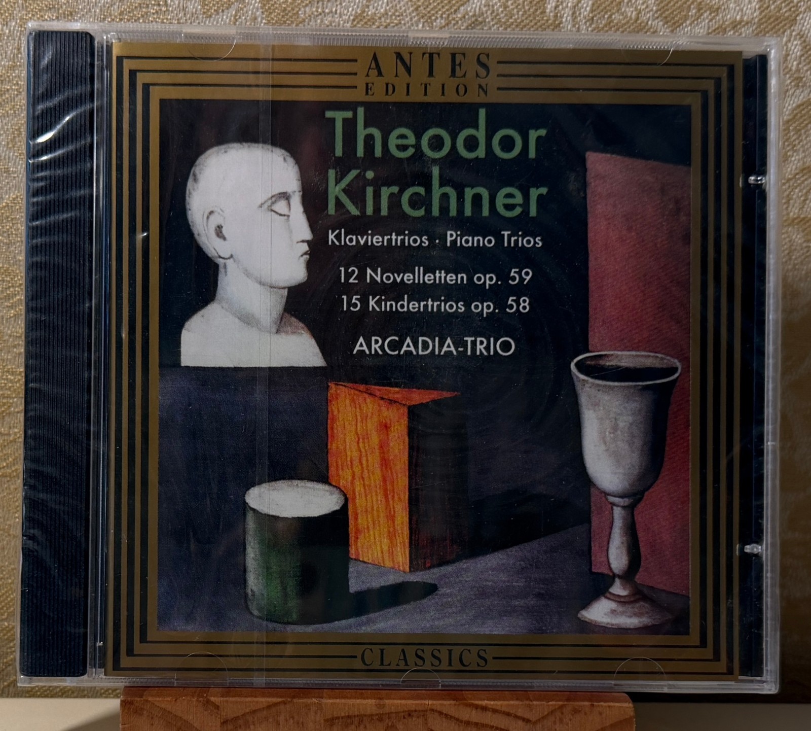Piano Trios by Theodor Kirchner, Arcadia Trio (CD) - NEW SEALED