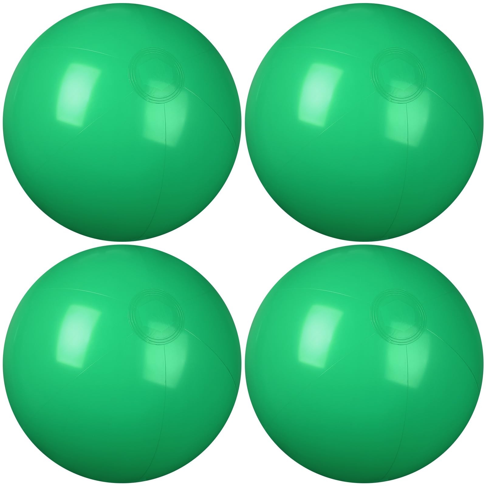 kymqlyw 4 Pcs Inflatable Beach Ball 8 Inch, Color Green