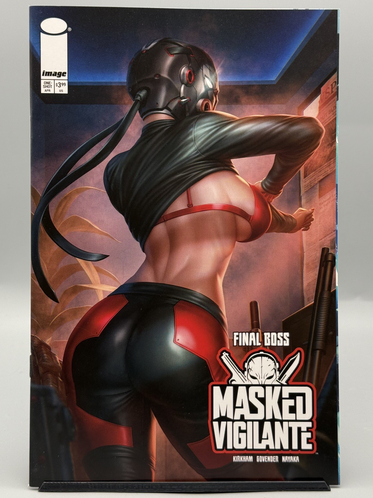 FINAL BOSS: MASKED VIGILANTE #1 CHRIS NG TRADE DRESS VARIANT LTD 500
