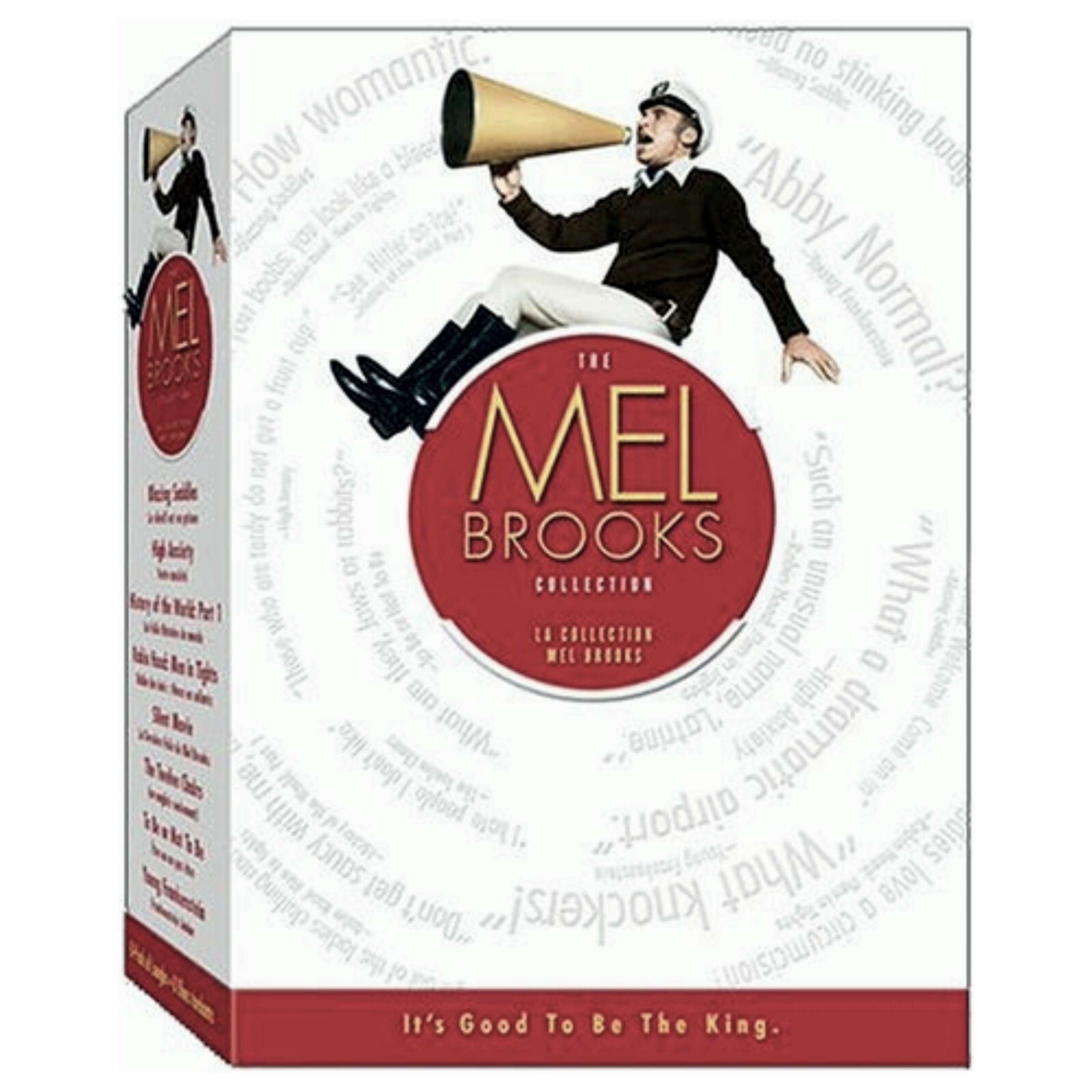 The MEL BROOKS Collection DVD Movie Box Set - Blazing Saddles, Silent Movie....