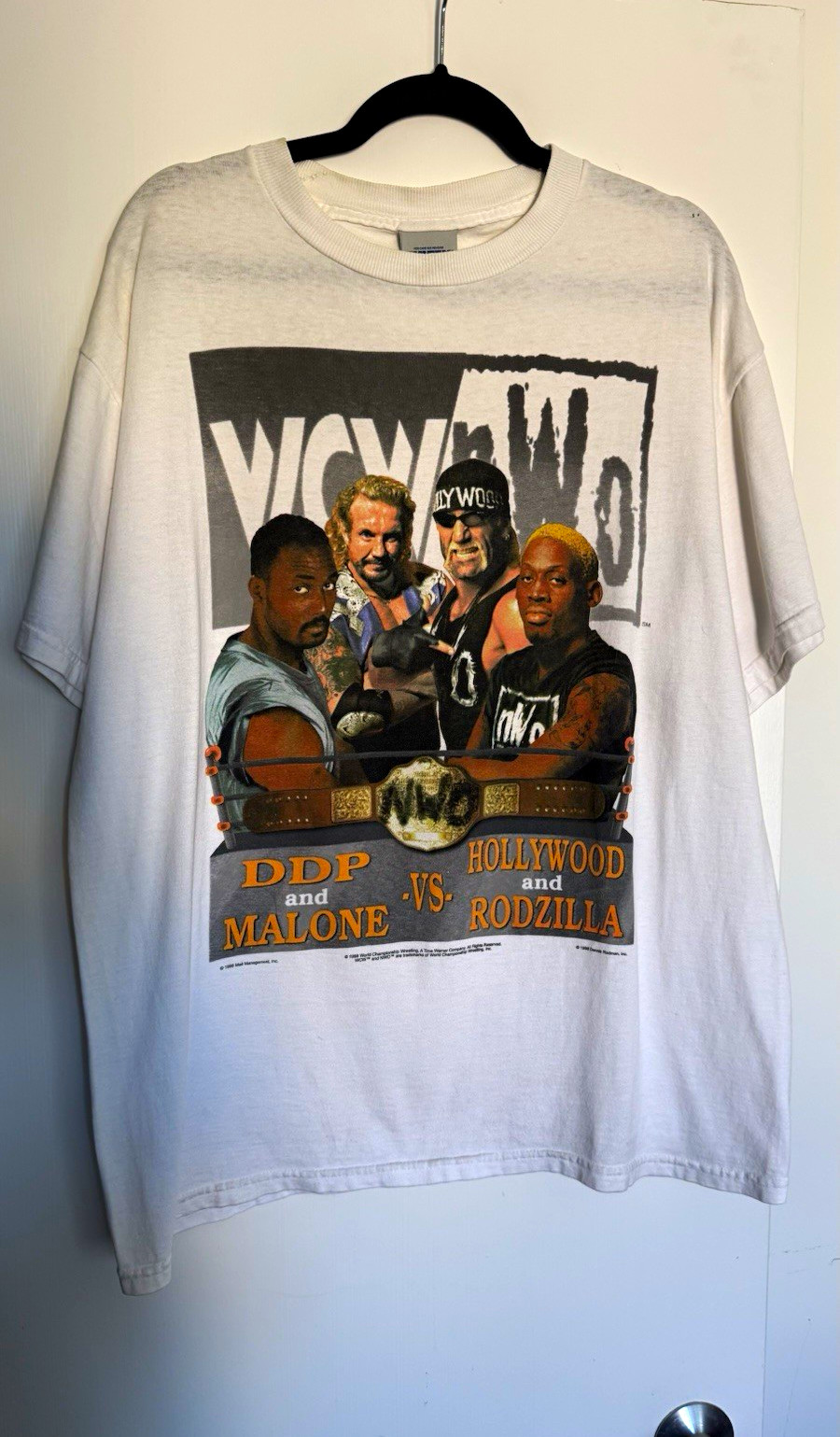 WCW/NWO Bash at the Beach. DDP, Karl Malone, Hulk Hogan, Dennis Rodman WWF WWE WCW/NWO Bash at the Beach. DDP, Karl Malone, Hulk Hogan, Dennis Rodman WWF WWE