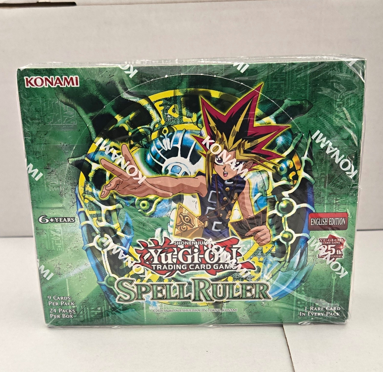 Konami Yu-Gi-Oh TCG Spell Ruler Booster Box English 25th Quarter Century
