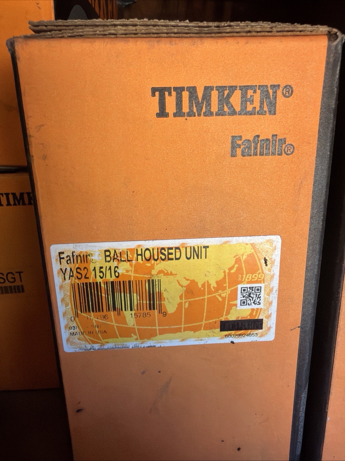 Fafnir Timken YAS 2 15/16 Pillow Block Bearing | 2-15/16 in Bore NEW NIB Fafnir Timken YAS 2 15/16 Pillow Block Bearing | 2-15/16 in Bore NEW NIB