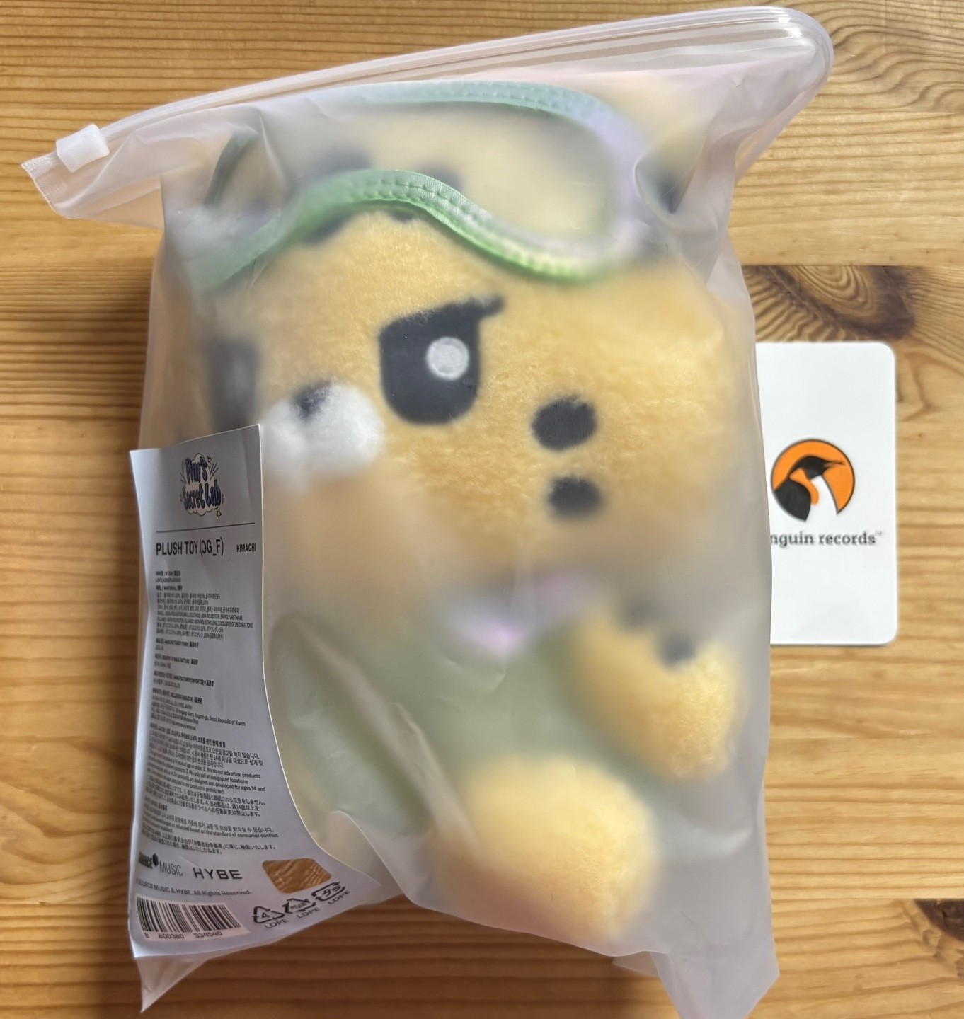LE SSERAFIM - FIM'S CLUB FIM'S SECRET LAB OFFICIAL MD PLUSH TOY BRAND NEW SEALED