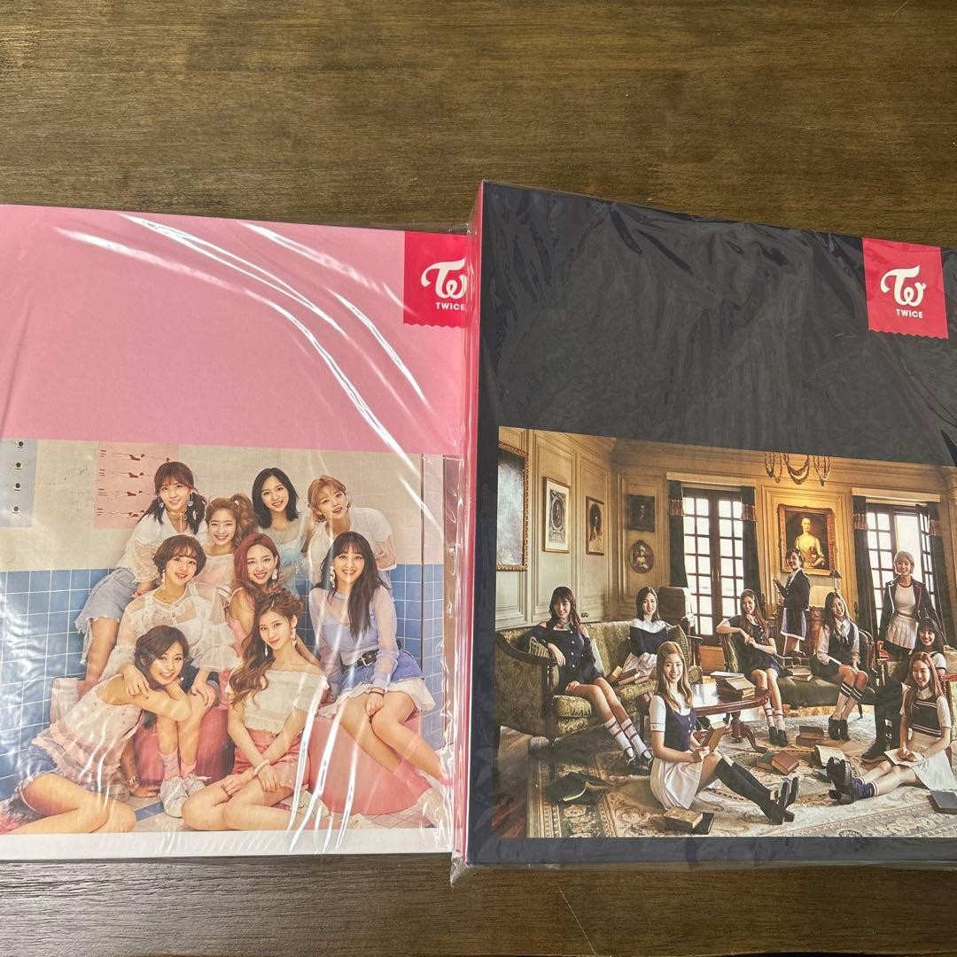 TWICE Photo Binder Book Trading Card Case Version A and B 2pc 15+ TWICE Photo Binder Book Trading Card Case Version A and B 2pc 15+