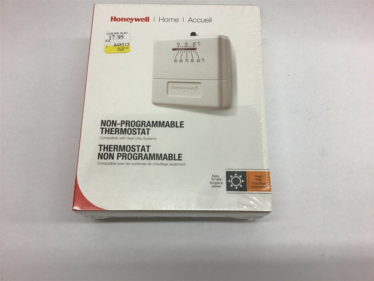 Honeywell Non Programmable Thermostat 