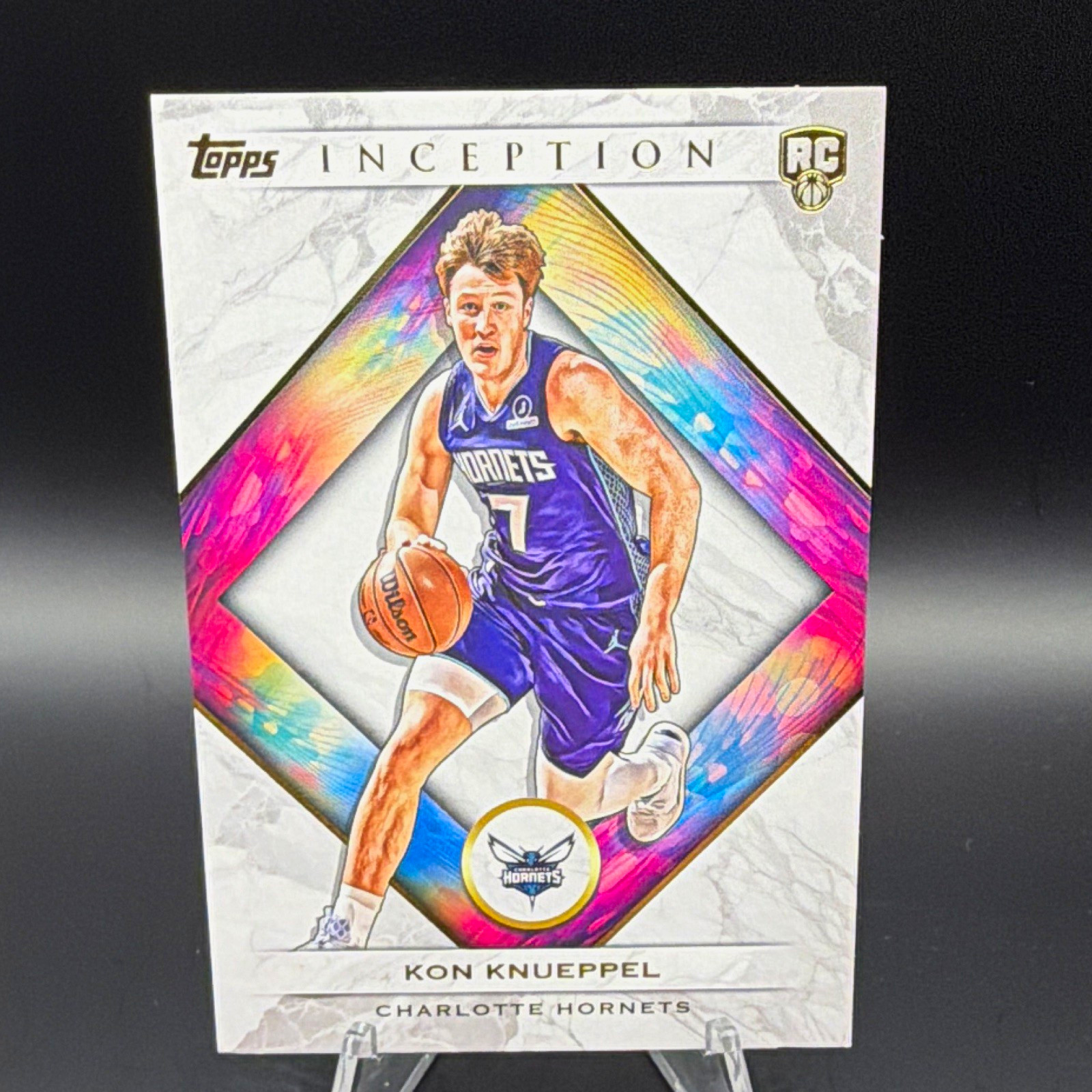 Topps Inception 2025-26 Kon Knueppel Charlotte Hornets RC Base #57