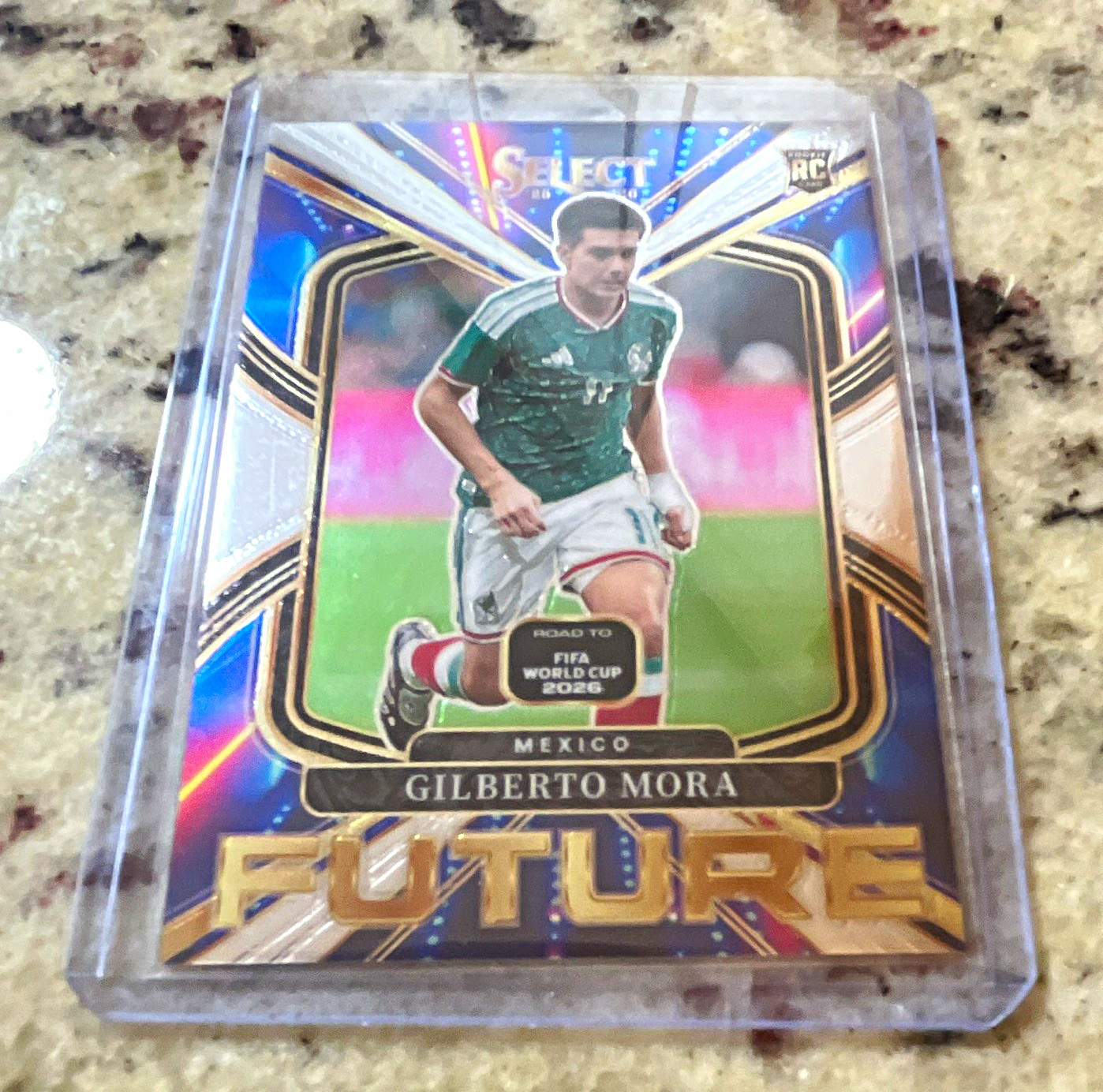 Panini 2025-26 Select Road to FIFA WC Select Future Gilberto Mora #17 RC Panini 2025-26 Select Road to FIFA WC Select Future Gilberto Mora #17 RC