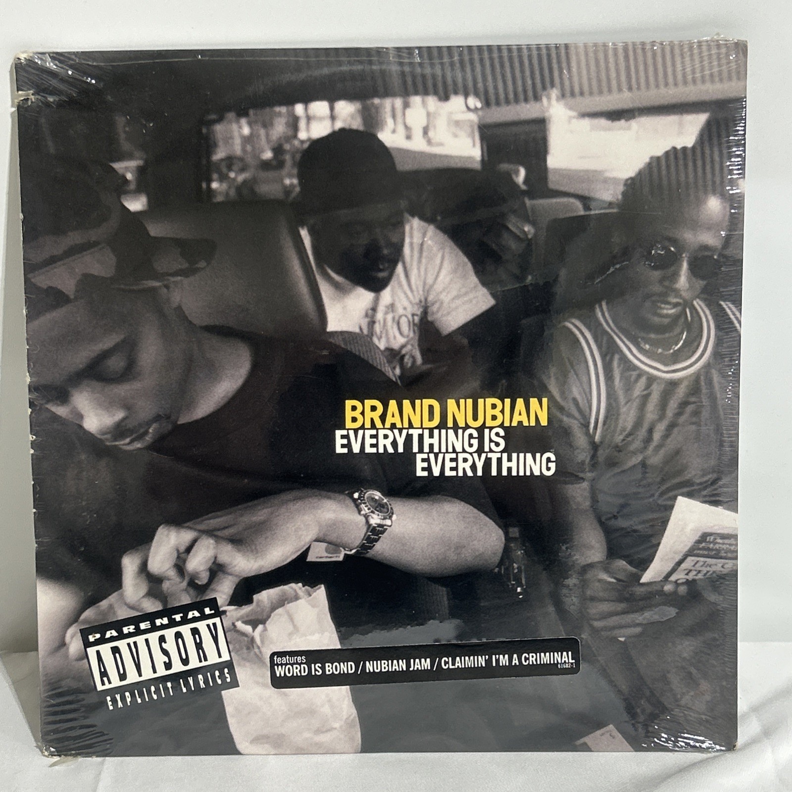Everything Is Everything- Brand Nubian Vinyl LP Record Nov-1994 NEW SEALED RARE Everything Is Everything- Brand Nubian Vinyl LP Record Nov-1994 NEW SEALED RARE