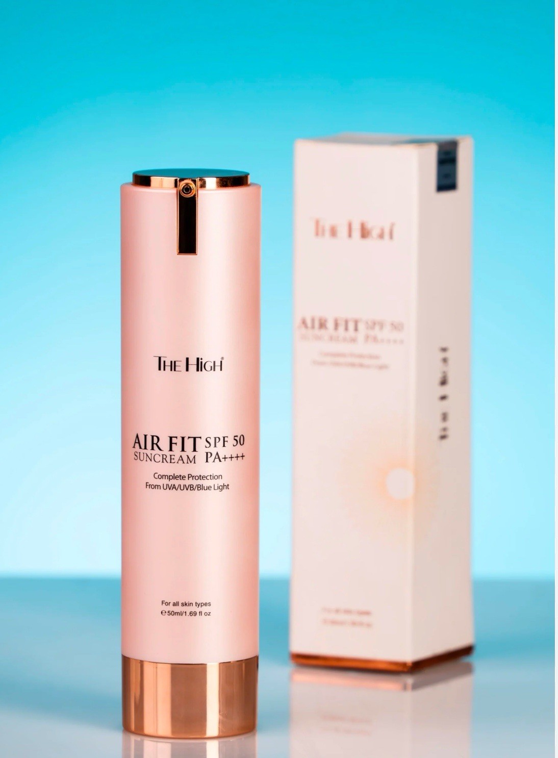 The High Air Fit SPF 50 Suncream PA++++ Kem Chông Nang 50ml The High Air Fit SPF 50 Suncream PA++++ Kem Chông Nang 50ml