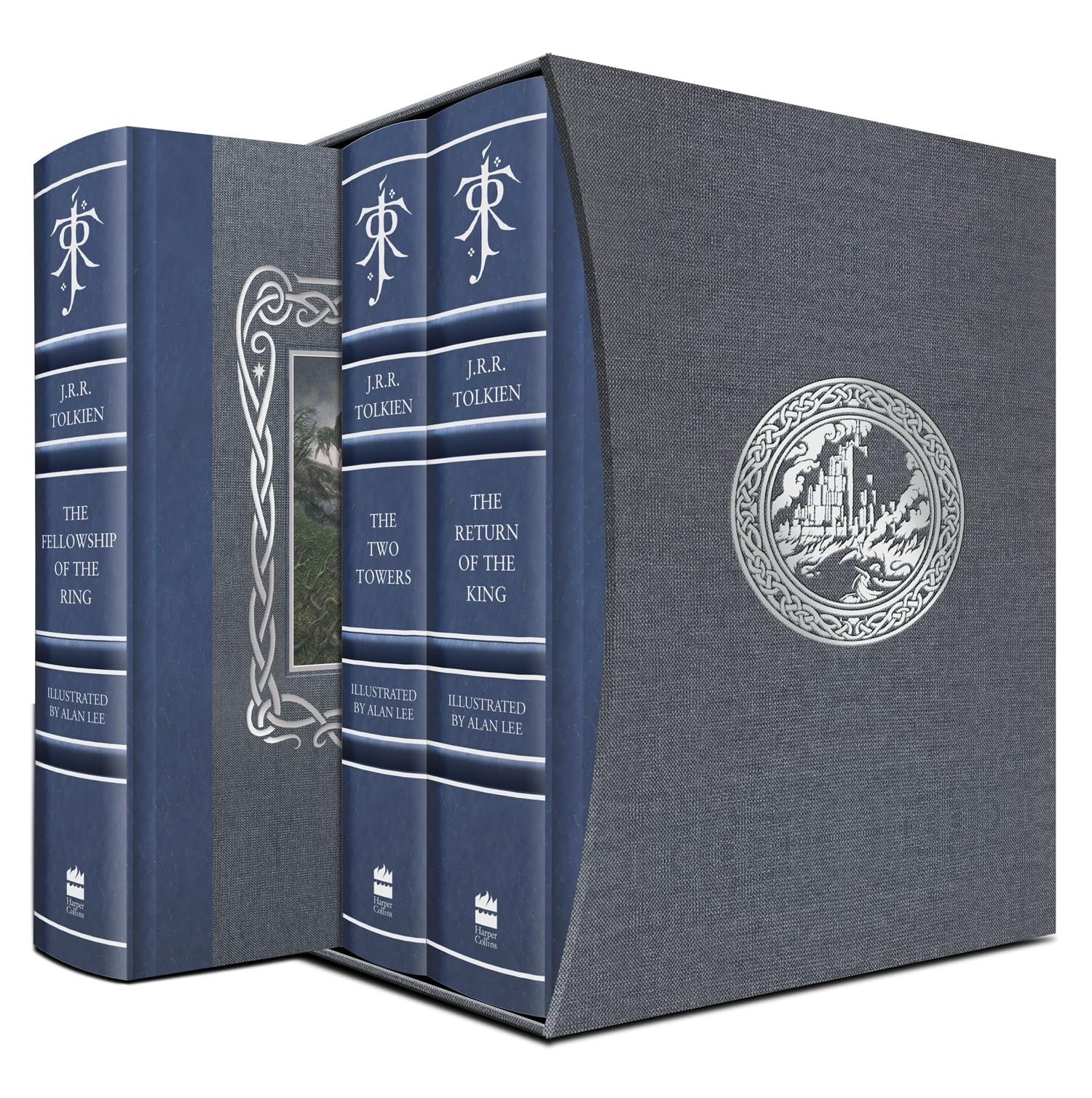 J.R.R. Tolkien The Lord of the Rings Illustrated Box Set Alan Lee HarperCollins J.R.R. Tolkien The Lord of the Rings Illustrated Box Set Alan Lee HarperCollins