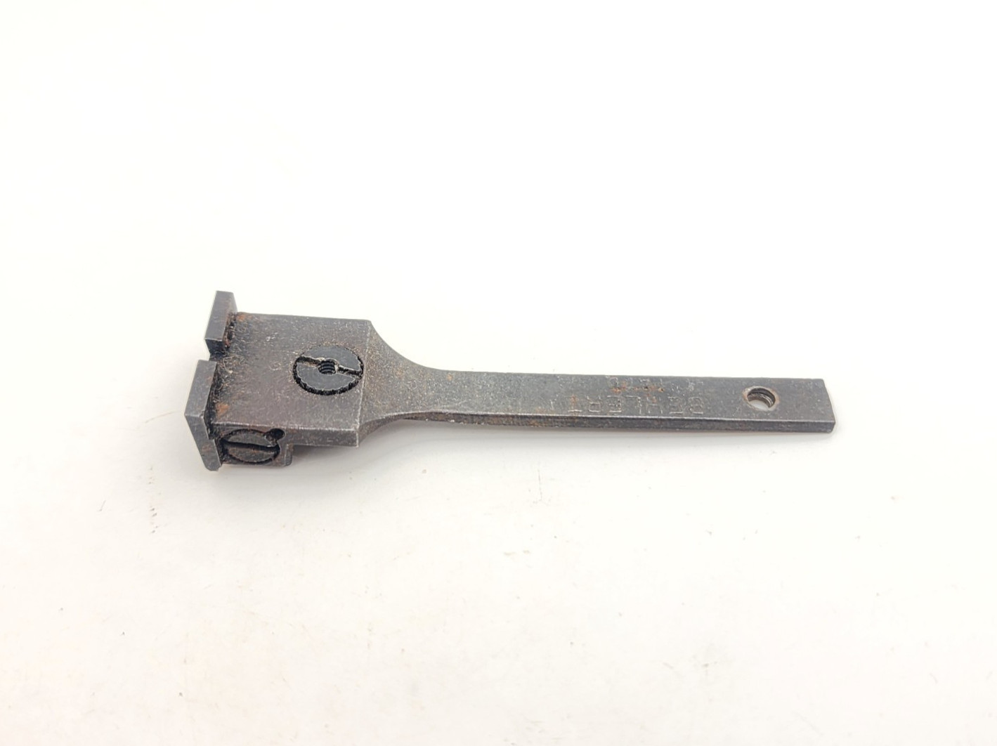 Rare Vintage Behlert Rear Adjustable Pistol Sight Ribbed S&W?