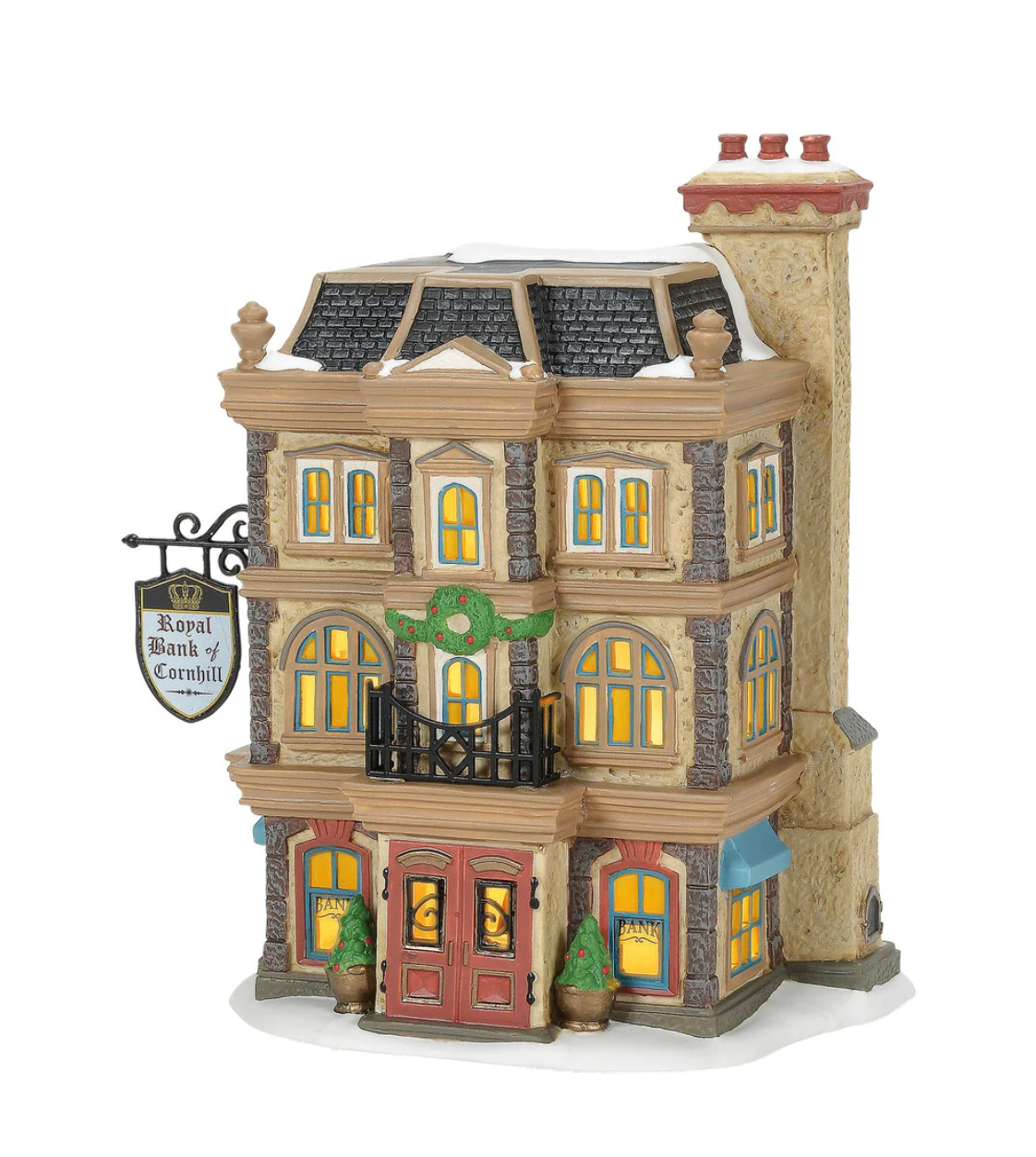 DEPT 56 DICKENS VILLAGE ROYAL BANK OF CORNHILL 6003070 LTD ED NUMBERED BRAND NEW