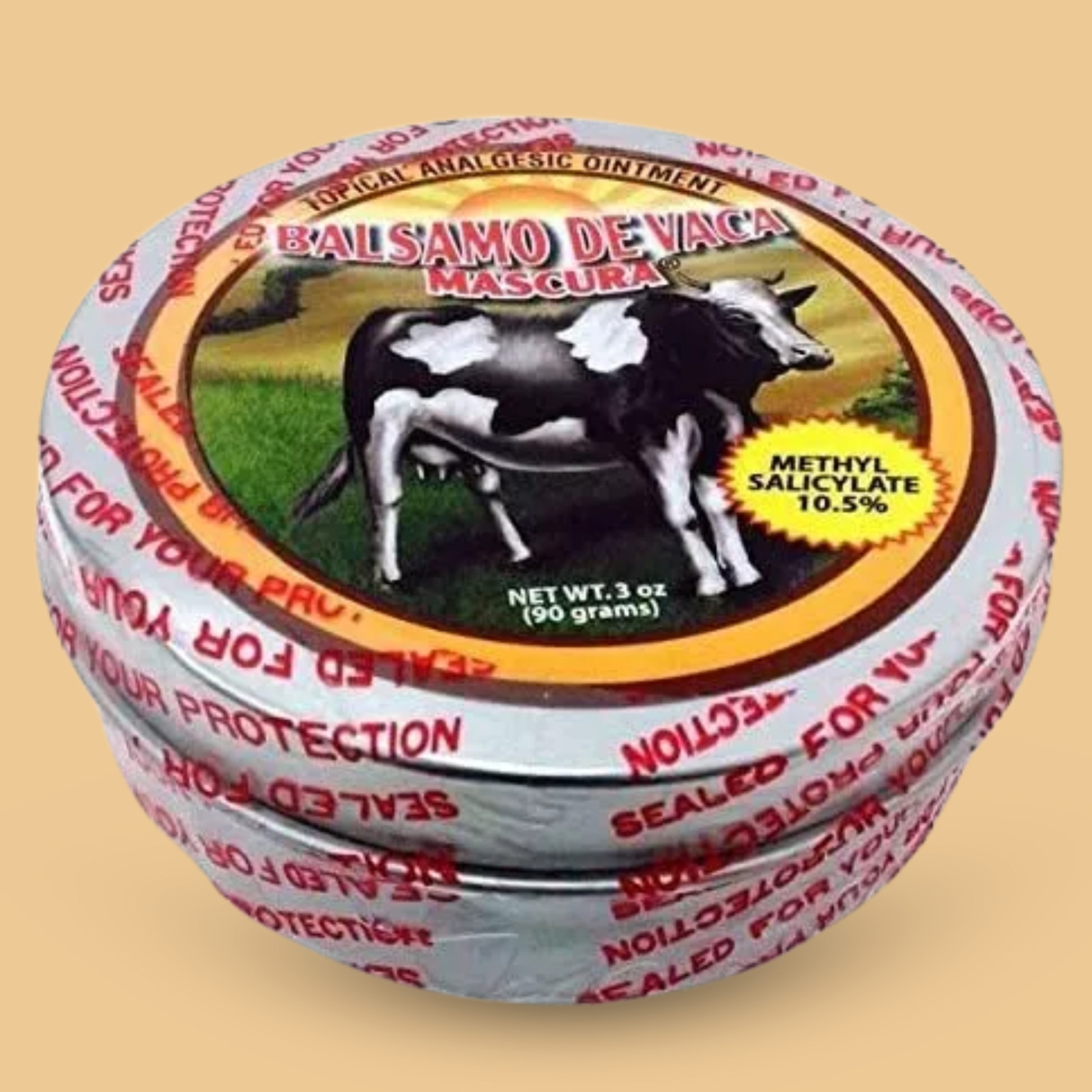 Menper Balsamo de Vaca Mascura Topical Ointment 3 fl oz