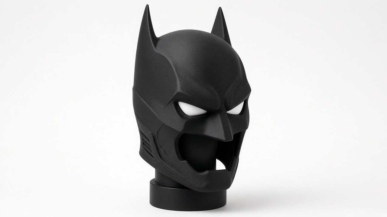 Batman Cowl — 3D Printed Cosplay Mask (Made to Order) Batman Cowl — 3D Printed Cosplay Mask (Made to Order)