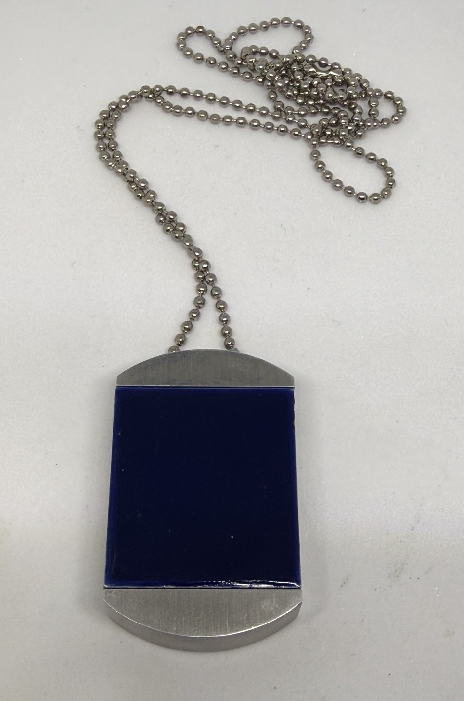 DogTagPillBox Original Design With Glass Top And Bottom MagTag By MAGNO