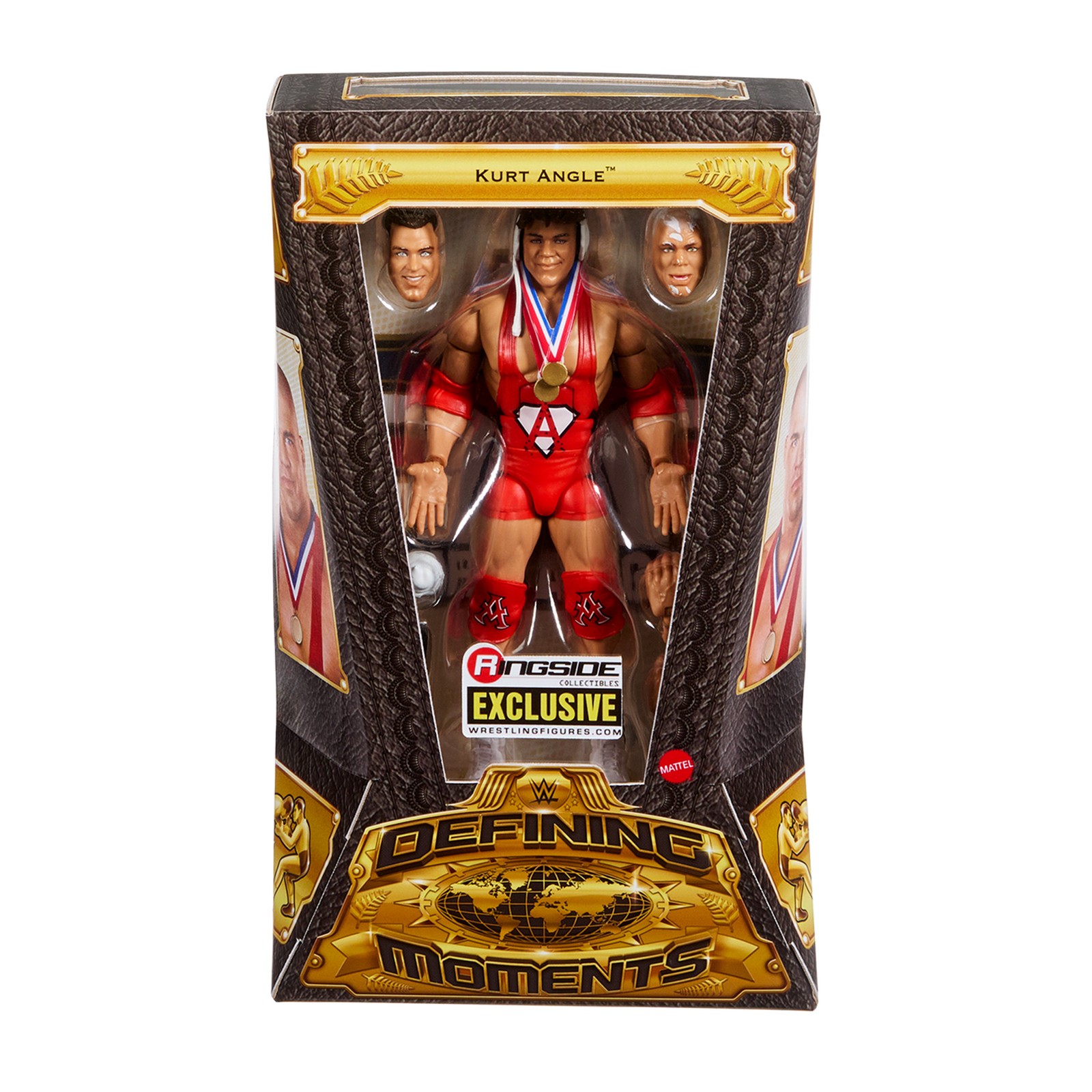 Kurt Angle (with Wig) - WWE Defining Moments   Toy Wrestling Figure