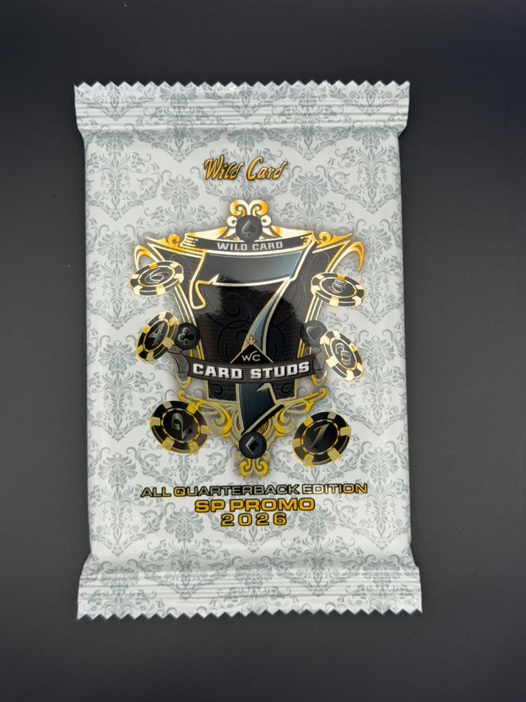 2026 Wild Card 7 Card Stud QBs ONLY Sealed Single Card Pack #/7 or less... 1/1? 2026 Wild Card 7 Card Stud QBs ONLY Sealed Single Card Pack #/7 or less... 1/1?