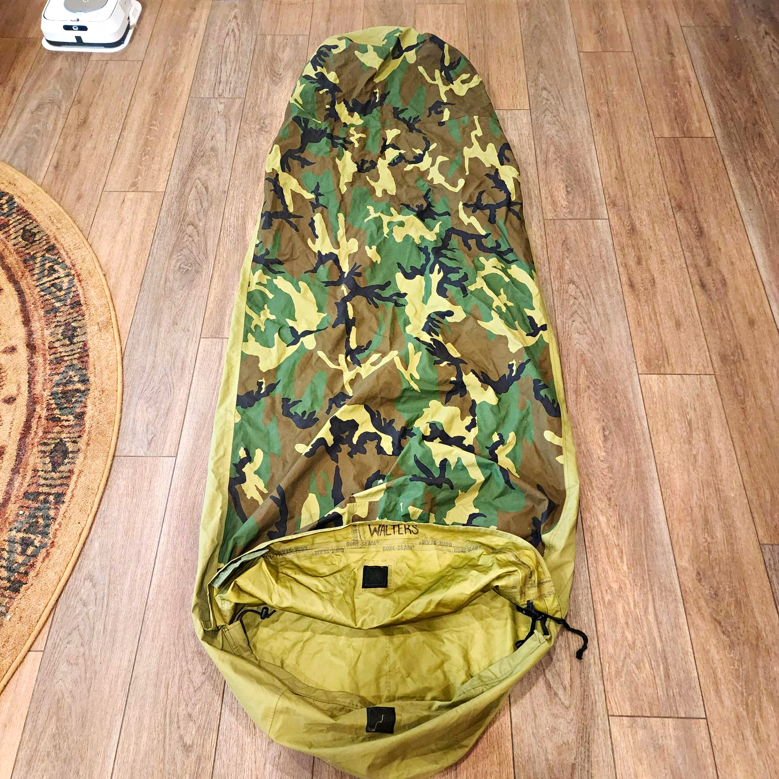 Genuine USGI Military Woodland Camo Gore-Tex Bivy Cover MSS Sleep System Regular