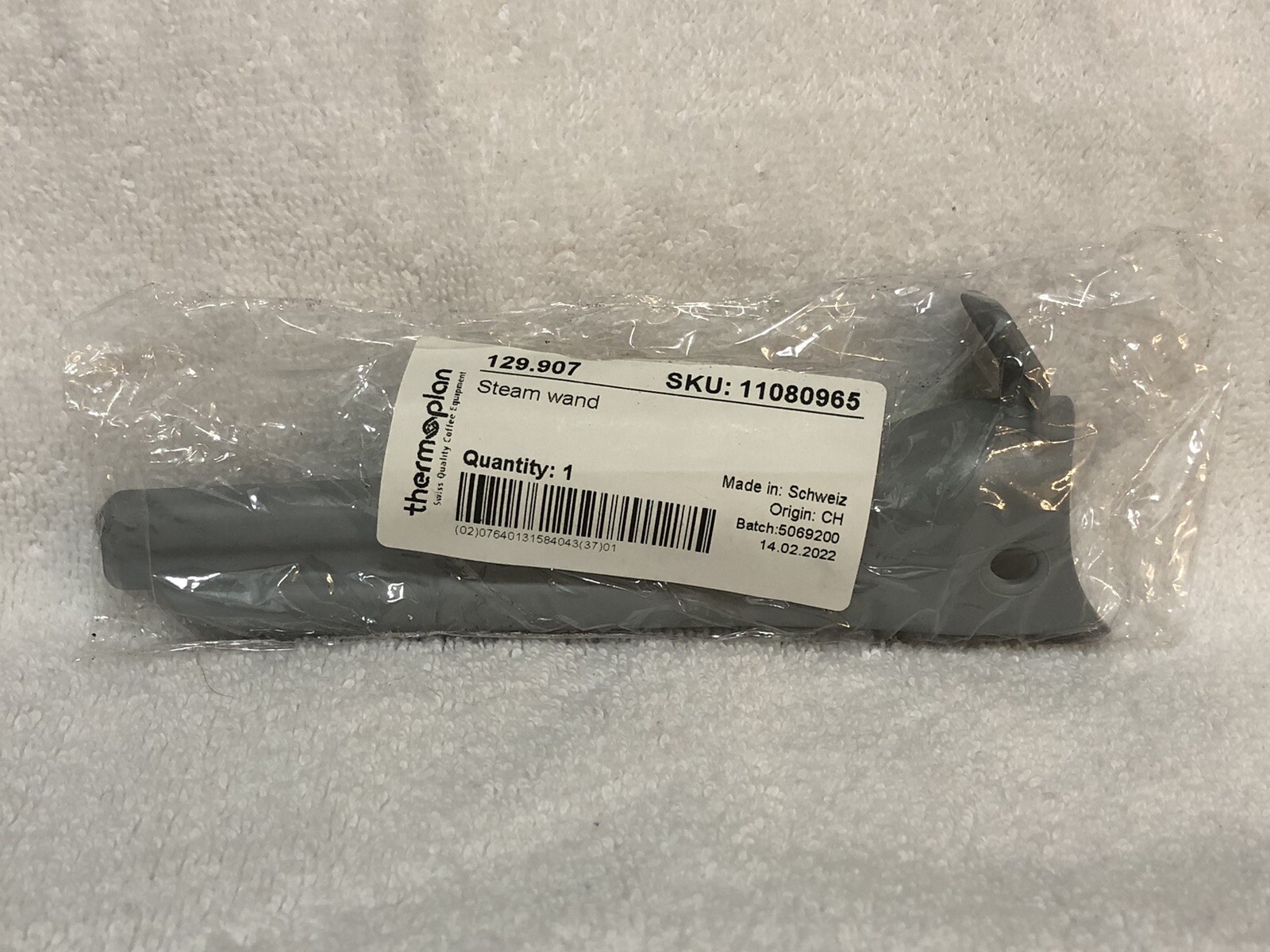 Thermoplan 129.907 Steam Wand 11080965 Genuine Replacement part OEM Thermo plan