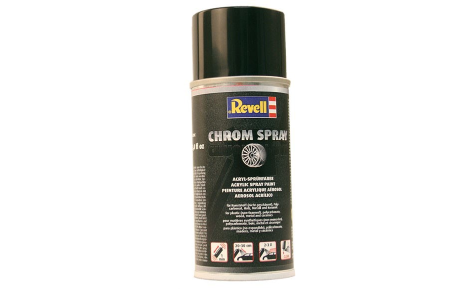 Revell of Germany 39628 Acrylic Chrome 150 ml Spray Paint Can  (10)