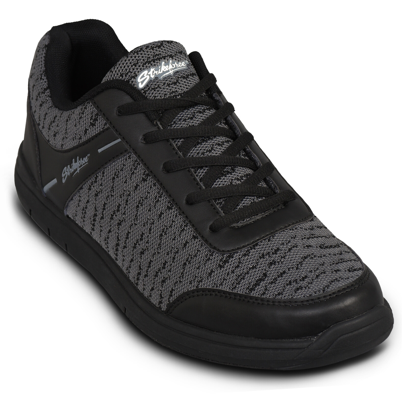 KR Strikeforce Flyer Mesh Black/Steel Men\'s Bowling Shoes KR Strikeforce Flyer Mesh Black/Steel Men\'s Bowling Shoes
