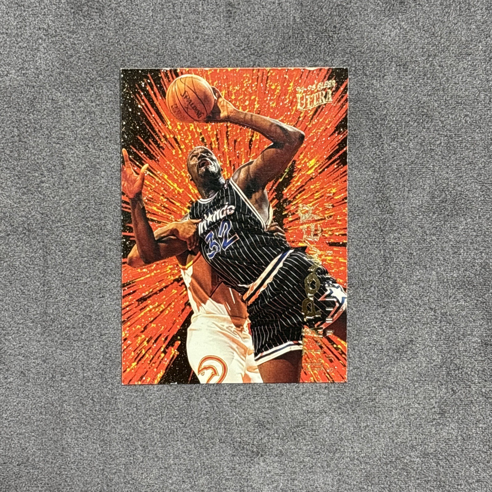 Shaquille O'Neal #8 1994-95 Ultra Orlando Magic HOF Shaquille O'Neal #8 1994-95 Ultra Orlando Magic HOF