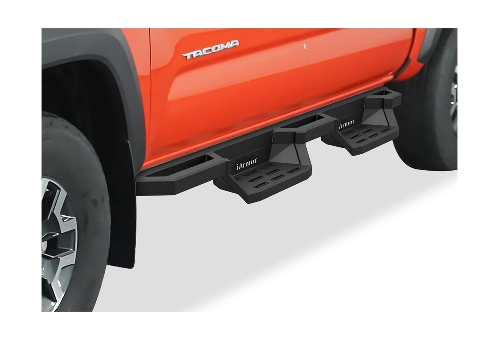 APS Stainless Steel Pocket Steps Running Boards Compatible with Toyota Tacoma...