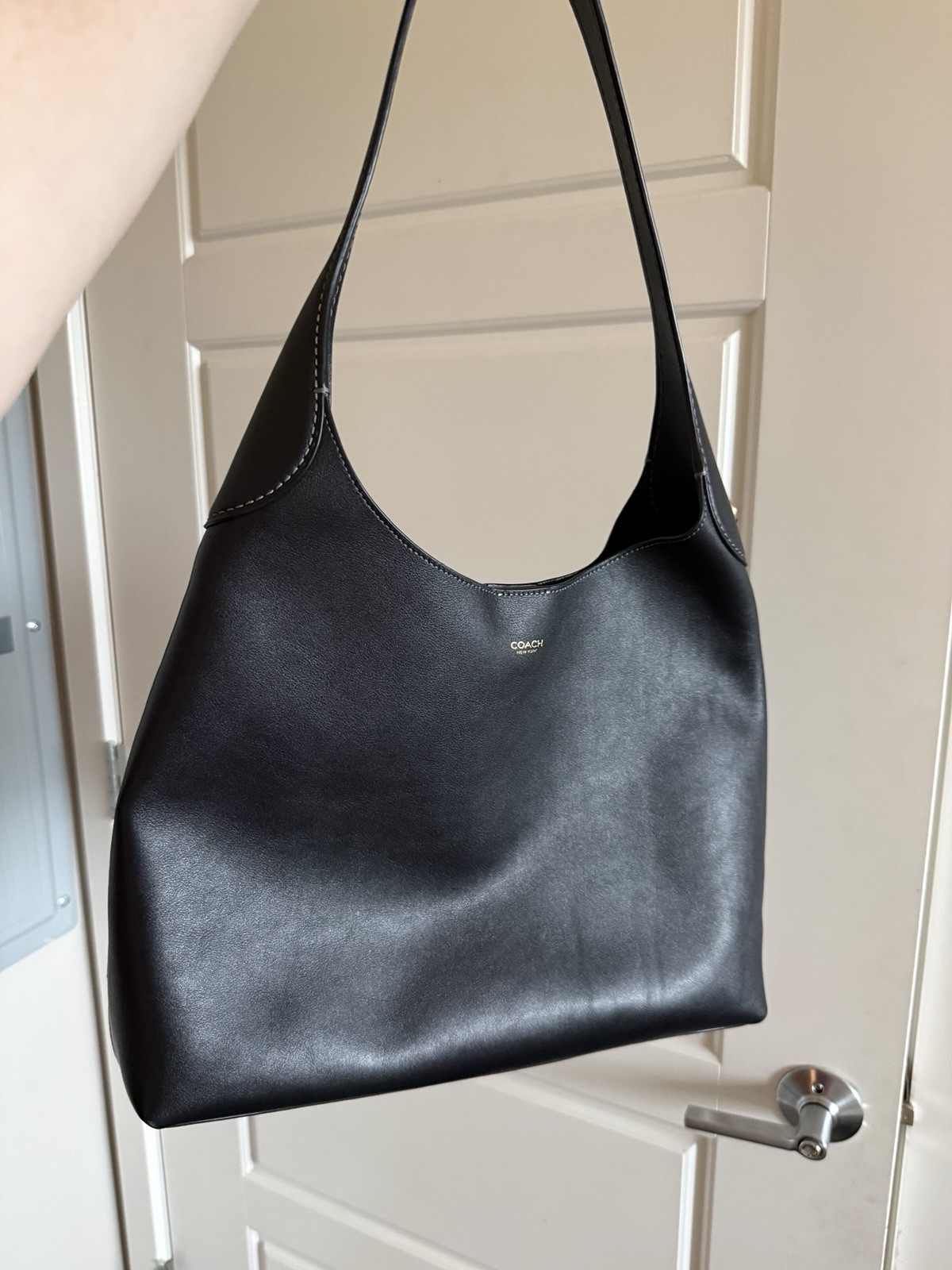Coach Black Brooklyn 34 Shoulder Bag Coach Black Brooklyn 34 Shoulder Bag
