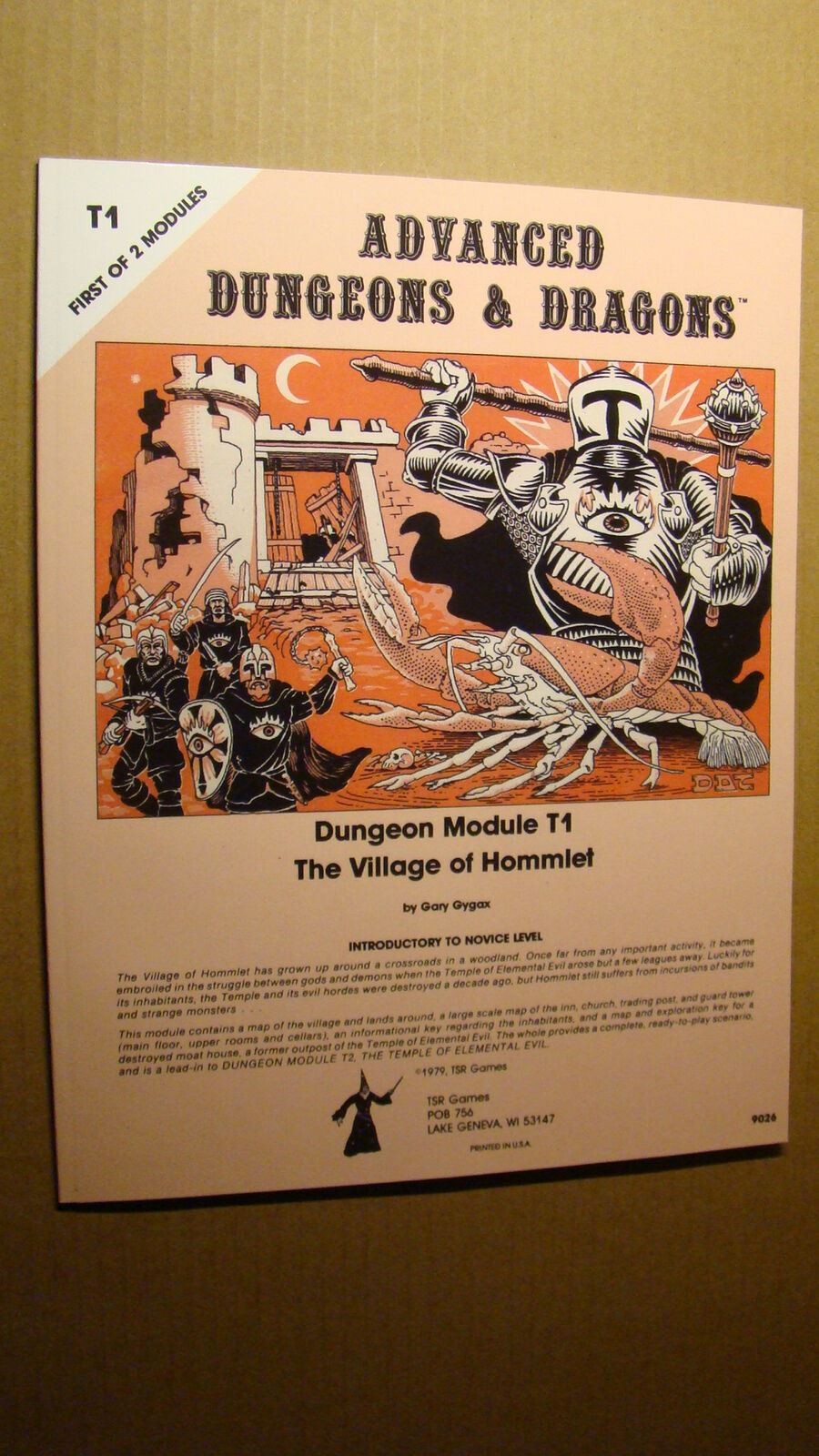 MODULE T1 - THE VILLAGE OF HOMMLET *NEW NM/MT 9.8 NEW* DUNGEONS DRAGONS