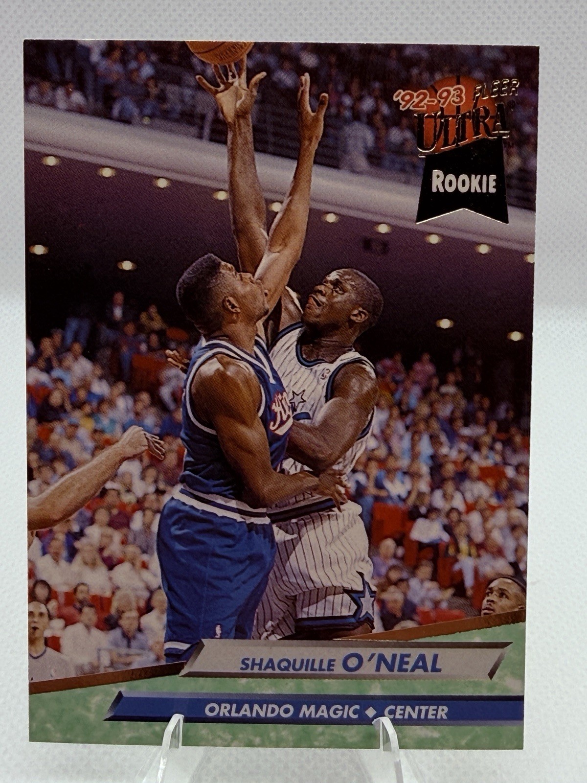 1992-93 Fleer Ultra - Rookie Shaquille O'Neal #328 (RC) 1992-93 Fleer Ultra - Rookie Shaquille O'Neal #328 (RC)