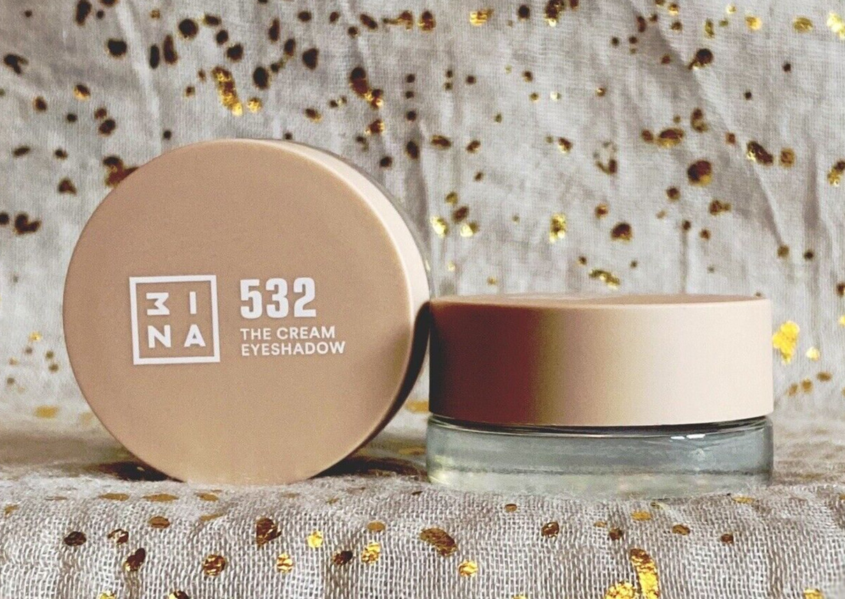 2x~MINA 3INA 532 The Cream Eyeshadow~2.5ml / 0.08 fl oz each~NWOB~Ships Free~