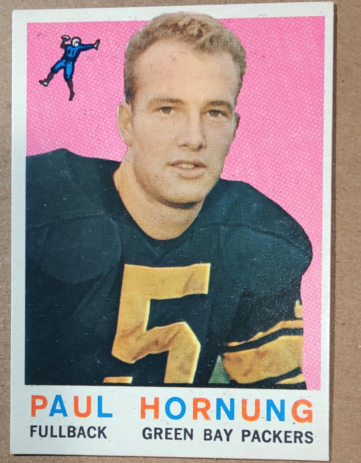 Topps 1959 Topps - Paul Hornung Green Bay Packers #82 Base Set Football Topps 1959 Topps - Paul Hornung Green Bay Packers #82 Base Set Football