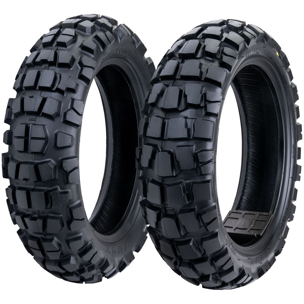 Tusk Waypoint Adventure® Tire Set 120/70-12 (51P)/130/70-12 (56P)