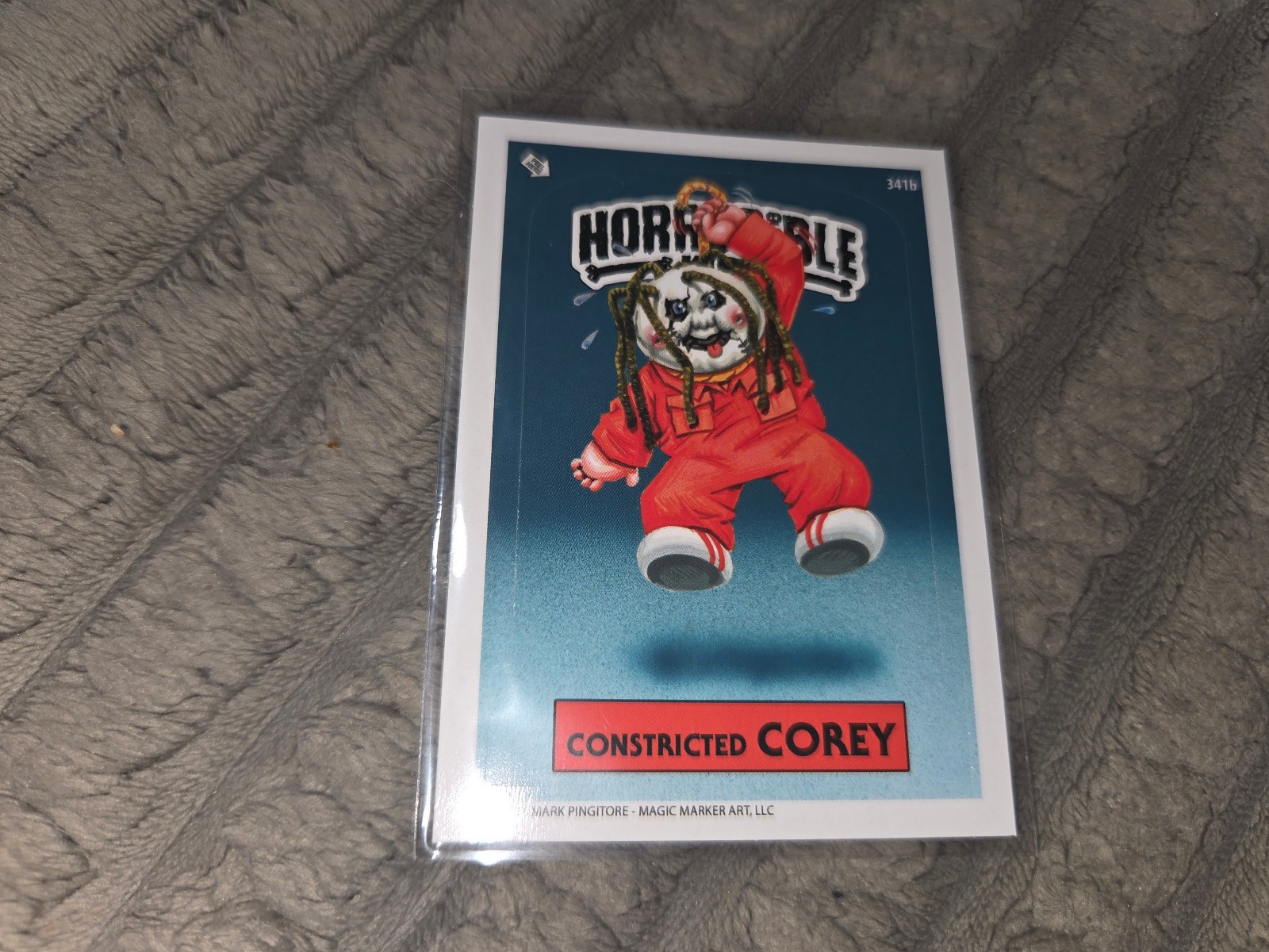 B57: Horrorible Kids Series 10 Constricted COREY #341b GPK Slipknot, Stone Sour