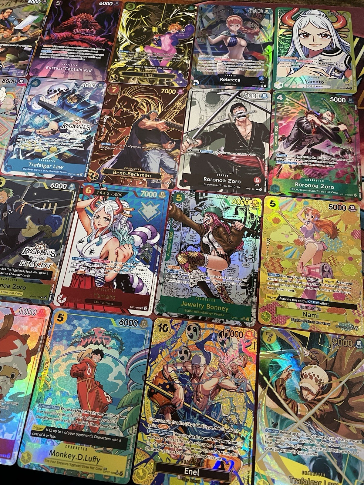 One Piece TCG Card Lot 100 AUTHENTIC Cards - Guaranteed Foils + Super Rares