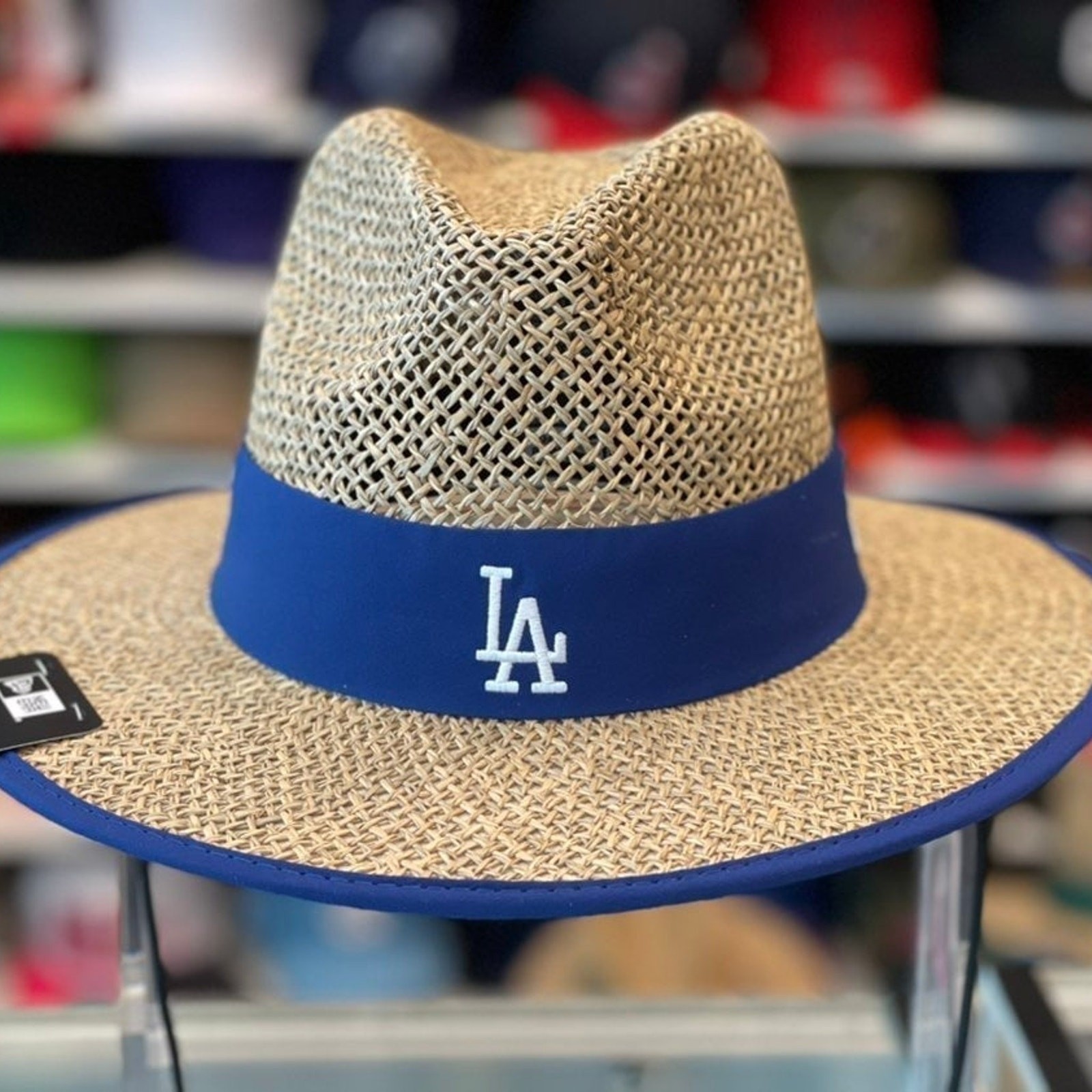 LA Dodgers New Era Straw Hat (Rare Find) LA Dodgers New Era Straw Hat (Rare Find)
