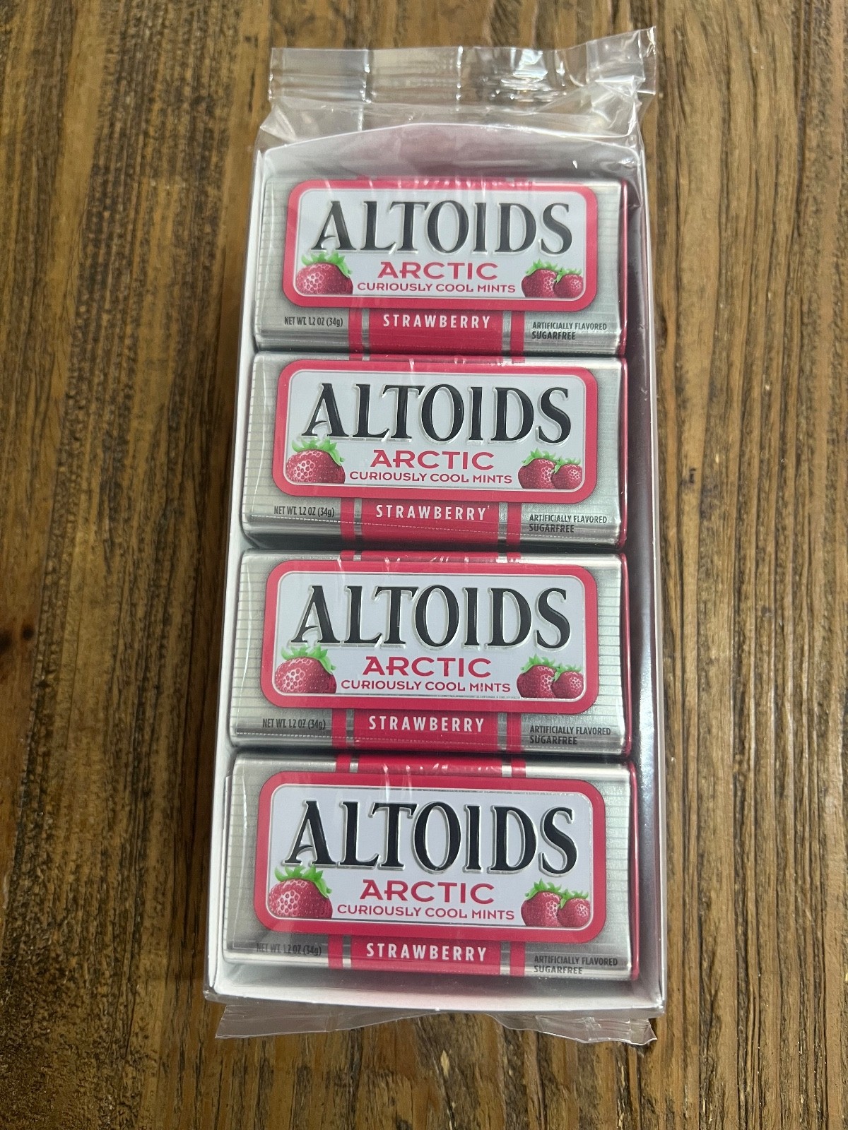 Altoid Arctic Strawberry Mints 8ct 2/27 Altoid Arctic Strawberry Mints 8ct 2/27