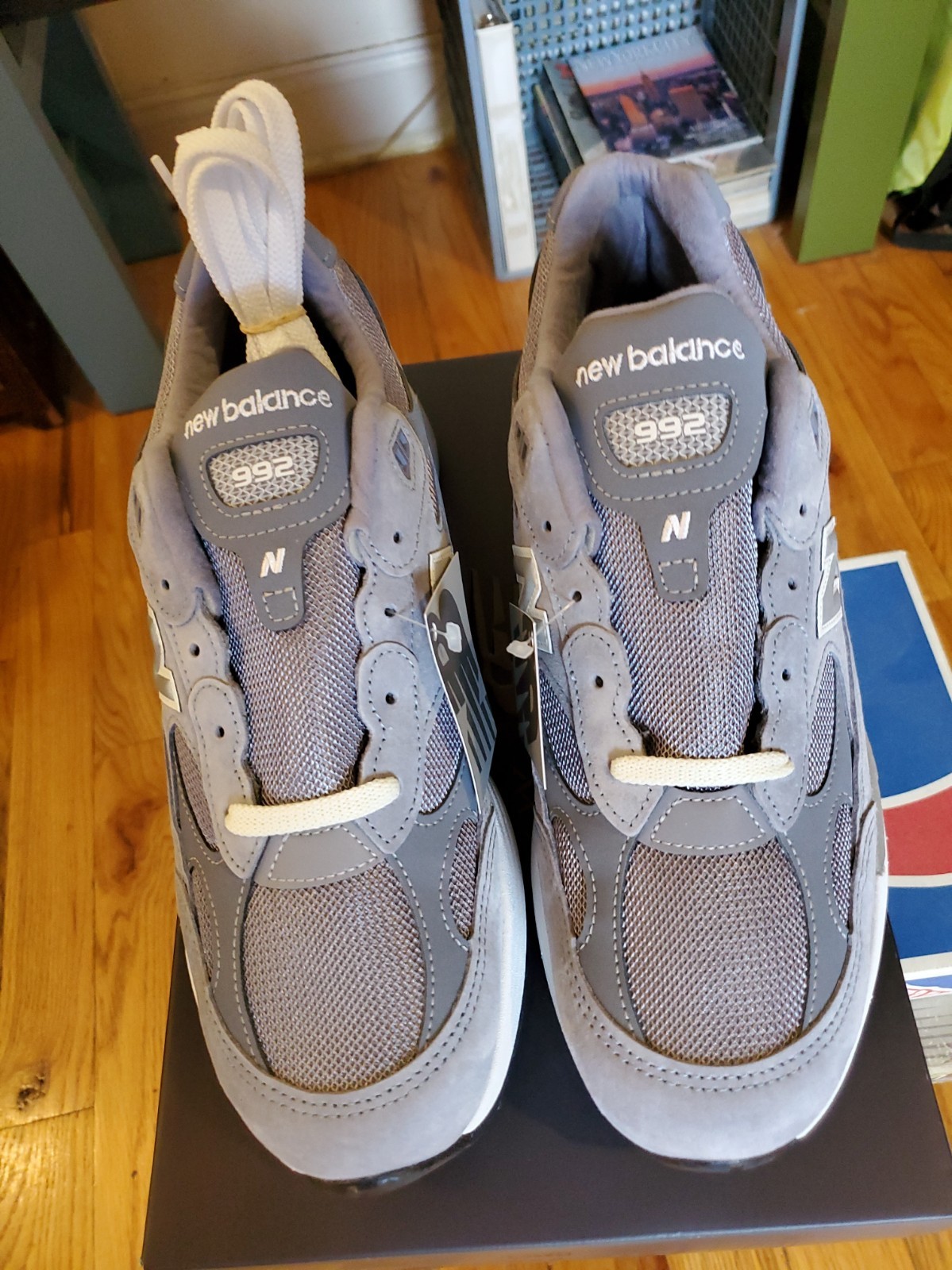 KITH x NEW BALANCE 992 MADE IN USA MENS SIZE 10 \'ARGON\' GRAY BLUE U992KI NEW KITH x NEW BALANCE 992 MADE IN USA MENS SIZE 10 \'ARGON\' GRAY BLUE U992KI NEW