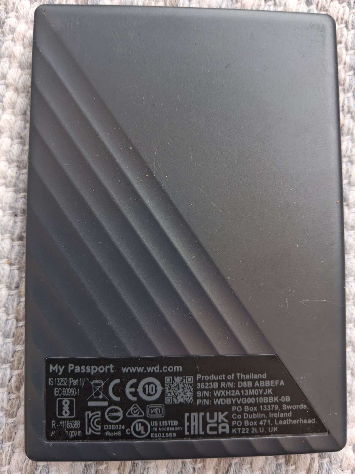 1TB WD My Passport External Hard Drive (USB3) 1TB WD My Passport External Hard Drive (USB3)