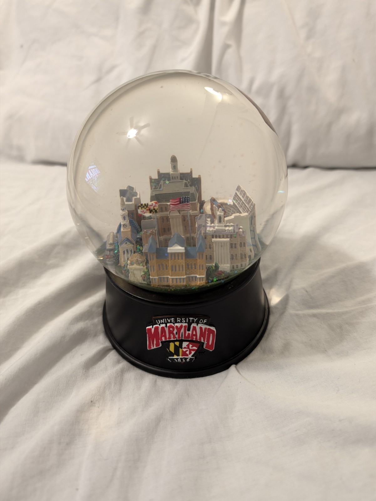 Vintage University of Maryland Terrapins Musical Snow Globe Three J\'s Imports Vintage University of Maryland Terrapins Musical Snow Globe Three J\'s Imports