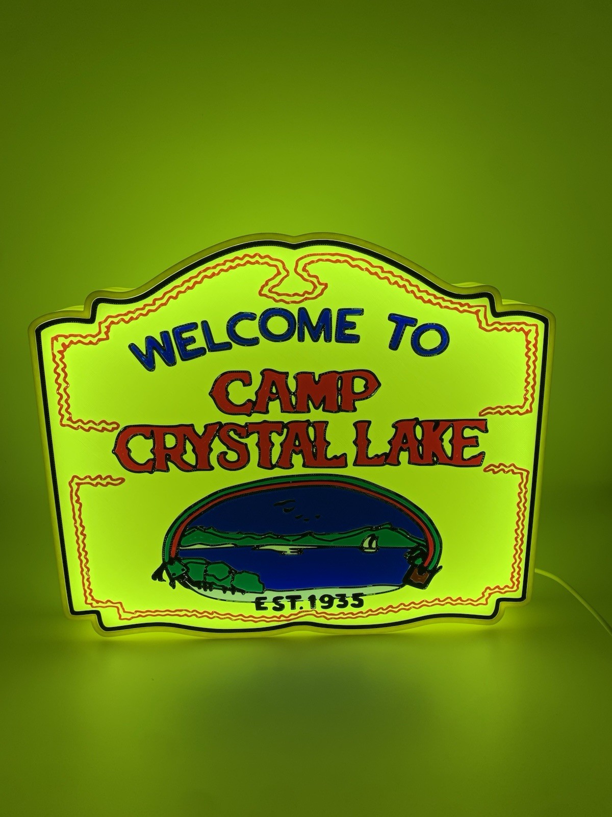 Friday The 13th Lightbox Sign Friday The 13th Lightbox Sign