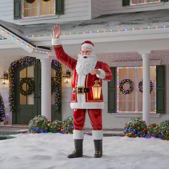 Home Accents 8.5 FT Giant-Sized LED Towering Santa NIB🔥RARE Home Accents 8.5 FT Giant-Sized LED Towering Santa NIB🔥RARE
