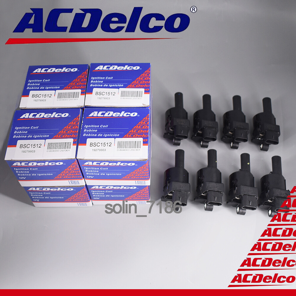 8 SET Genuine OEM Ignition Coils For Chevrolet G/M Cadillac BSC1512 D514A UF414 8 SET Genuine OEM Ignition Coils For Chevrolet G/M Cadillac BSC1512 D514A UF414