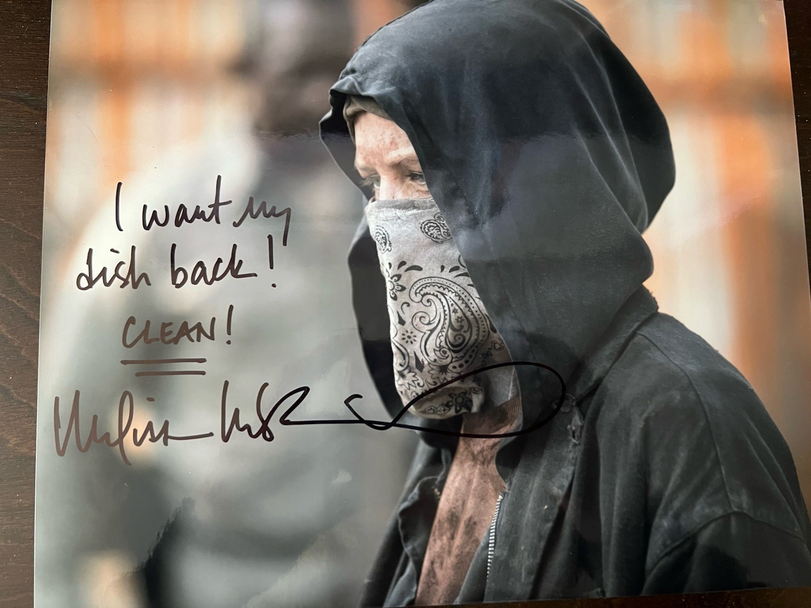 The Walking Dead “MELISSA McBRIDE” Autographed 8x10 Print The Walking Dead “MELISSA McBRIDE” Autographed 8x10 Print