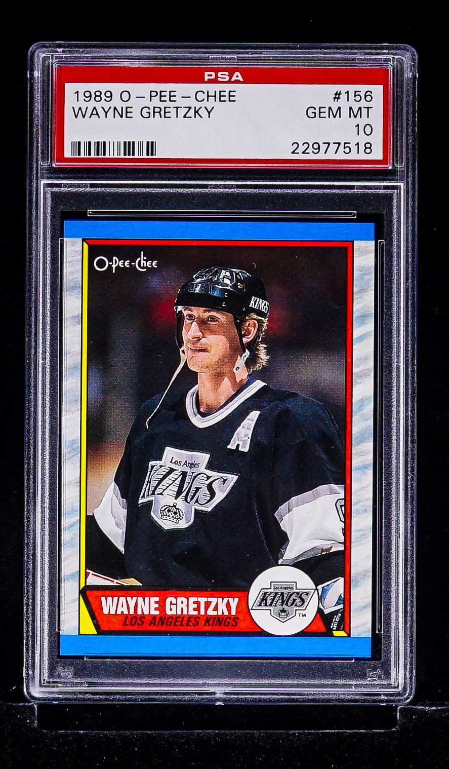 1989-90 O-Pee-Chee - Wayne Gretzky #156 GEM MINT PSA 10 HOF 1989-90 O-Pee-Chee - Wayne Gretzky #156 GEM MINT PSA 10 HOF